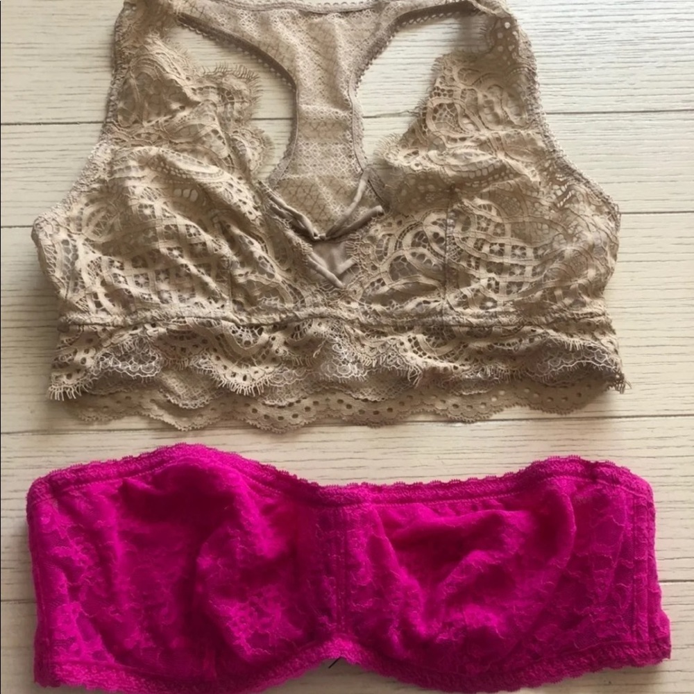 VS BRALETTE LOT x2  SZ. M / L
